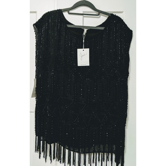 Joie Tops - Joie Cecile Beaded Blouse